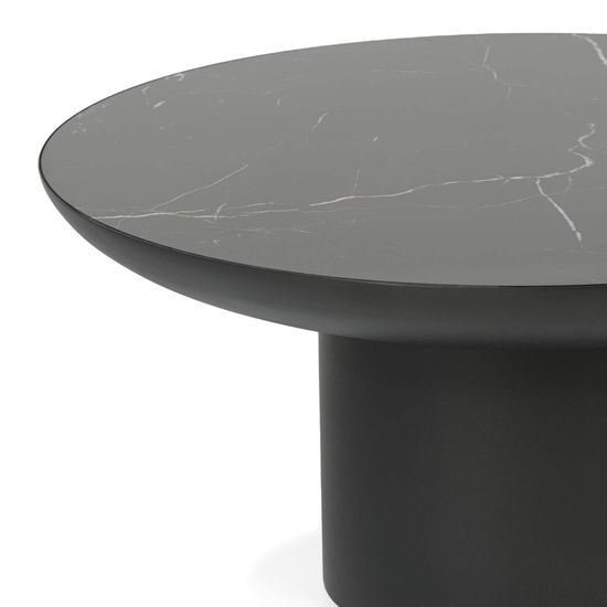 Кофейный стол Floss диаметр 75 черный