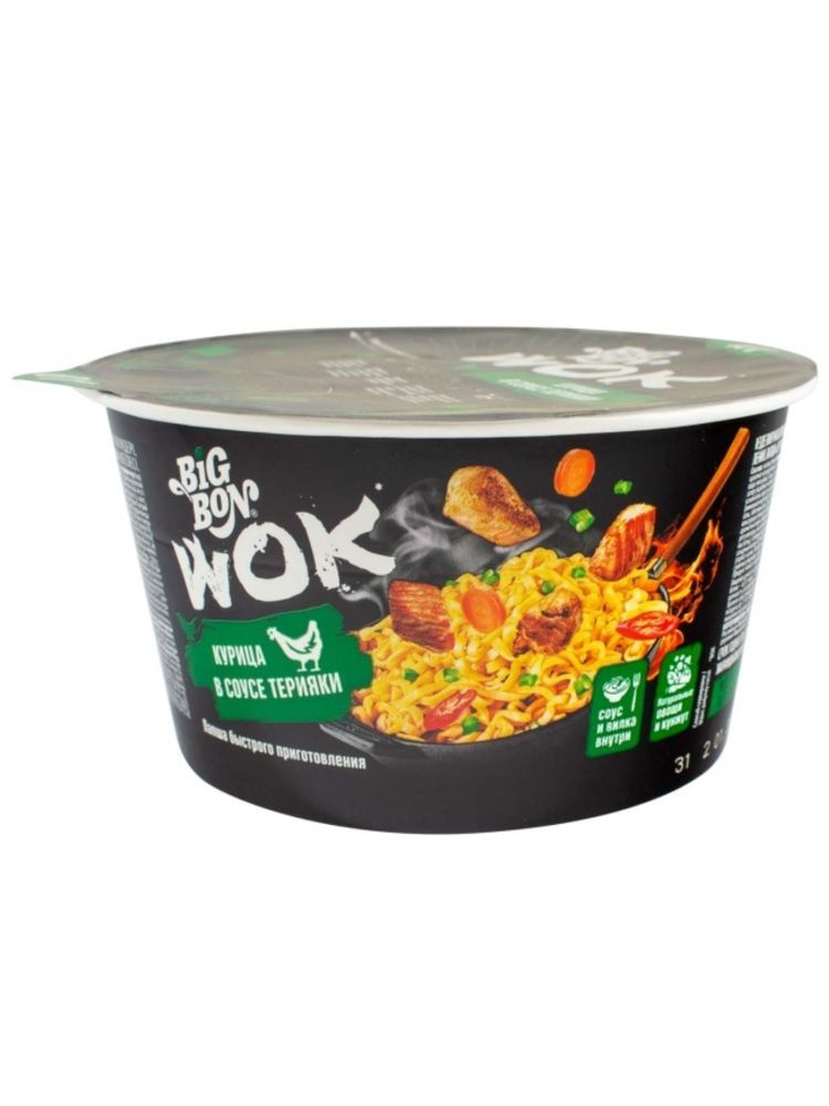 Лапша Big Bon WOK Курица терияки 85 г