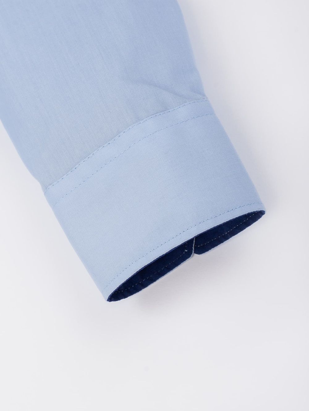 Рубашка для мальчика "Голубая" 7+