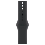 Умные часы Apple Watch Series 11, 46 мм, алюминий цвета «Jet Black», спортивный ремешок "Black", M/L (MEUX4)