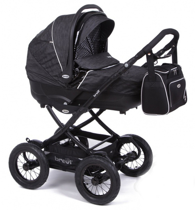 Детская коляска для новорожденных Brevi Rider (люлька)