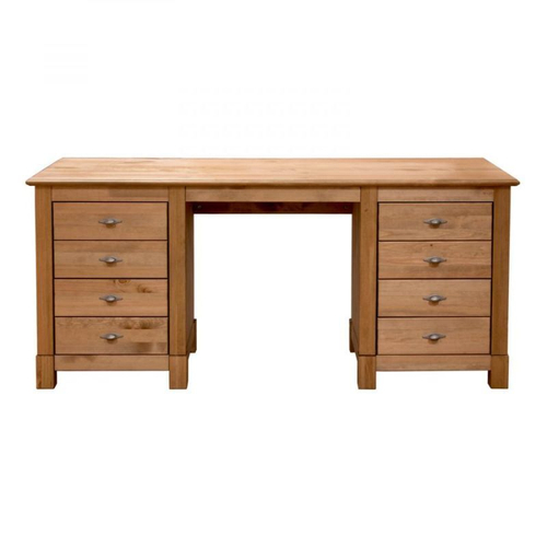 Стол письменный из массива Рауна 08 (бейц масло), 165x76x60 см