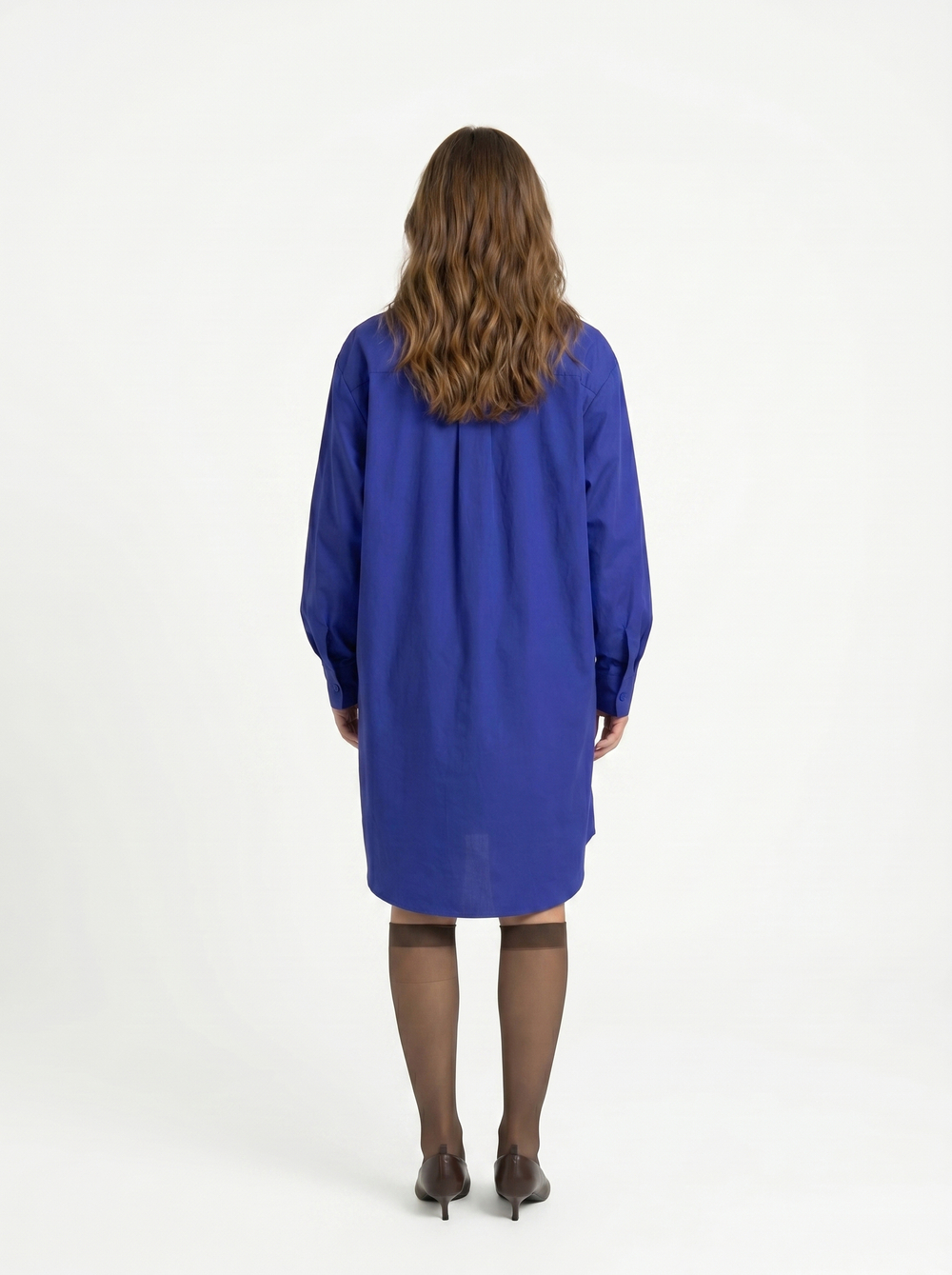 Платье-рубашка "Порыв", цвет Синий