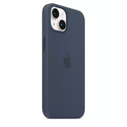 Чехол силиконовый для IPhone 14 Plus Strom Blue (MM2L6FE/A)