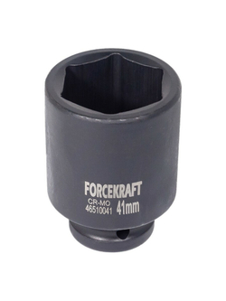 Головка ударная глубокая 3/4'', 41мм (6гр.) FORCEKRAFT FK-46510041