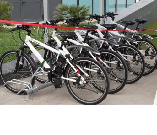 Велопарковка Сочи с функцией выкатывания