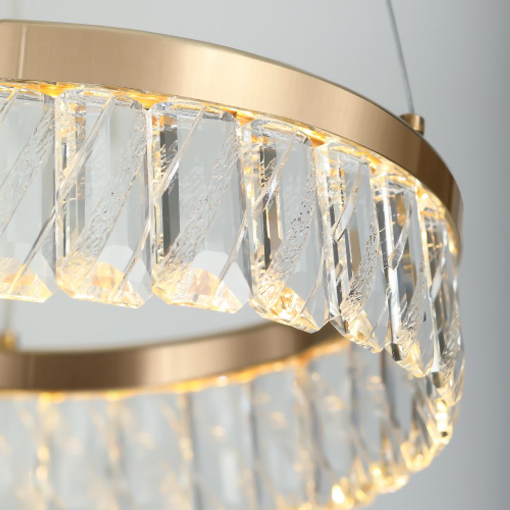 Люстра Rivoli Erika 6131-101 светодиодная LED 30 Вт 3000 K дизайн | Дизайн