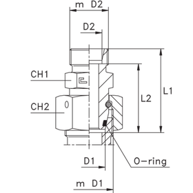 Соединение PNF DS10 30х2 (корпус)