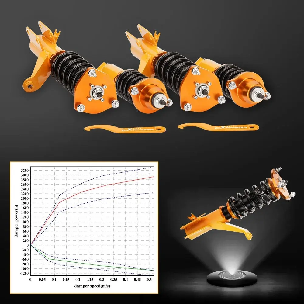 Complete Coilovers Kits подходит для автомобиля Honda Acura RSX 2002-2006 Coil Springs Struts lowering kit