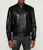 Кожаная куртка Just Cavalli - черный(77OAVP02CP009)