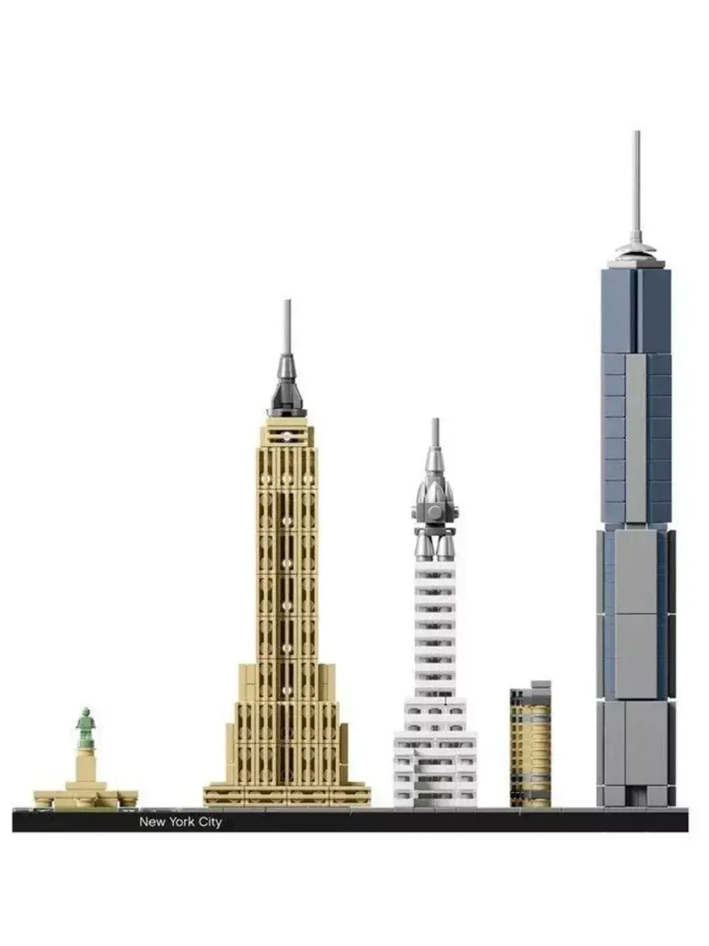 Конструктор Архитектура Нью-Йорк 598 деталей 20028