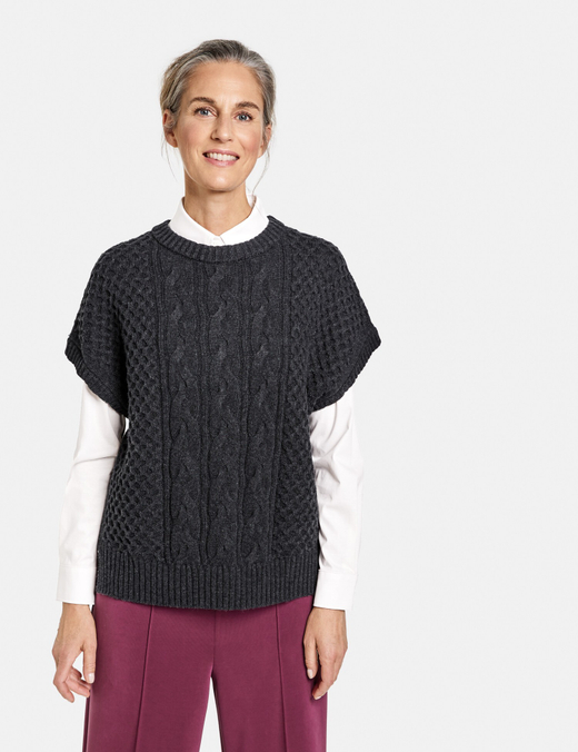 Жилет с шерстью