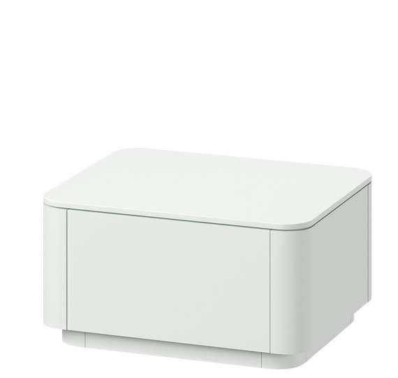Тумба прикроватная Tammi 1 ящик (белый)