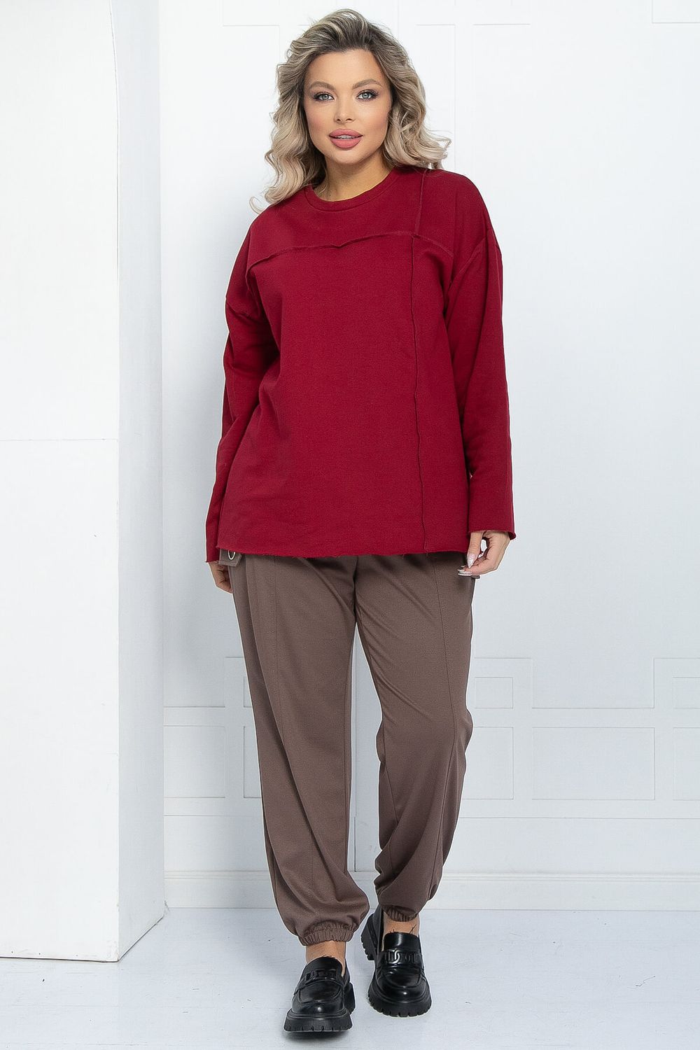 Брюки Браво (светло-коричневые) Б11932 LT Collection