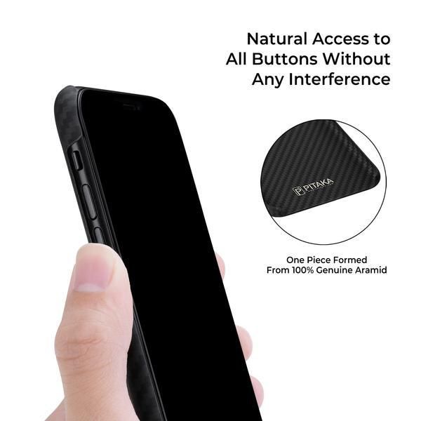 Чехол Pitaka MagEZ Case для Apple iPhone 11 (Black/Gray Twill)