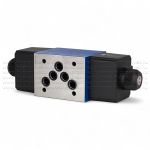 4WE10J31/CW110-50N9K4 - Гидрораспределитель золотниковый Ду 10 с электроуправлением W110, схема J (34), возврат - пружинный