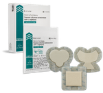 Foryou LUOFUCON Повязка губчатая силиконовая с серебром лайт с адгезивными краями