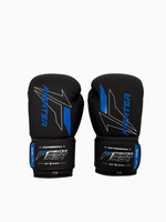 Перчатки боксерские Fighter черно-синие