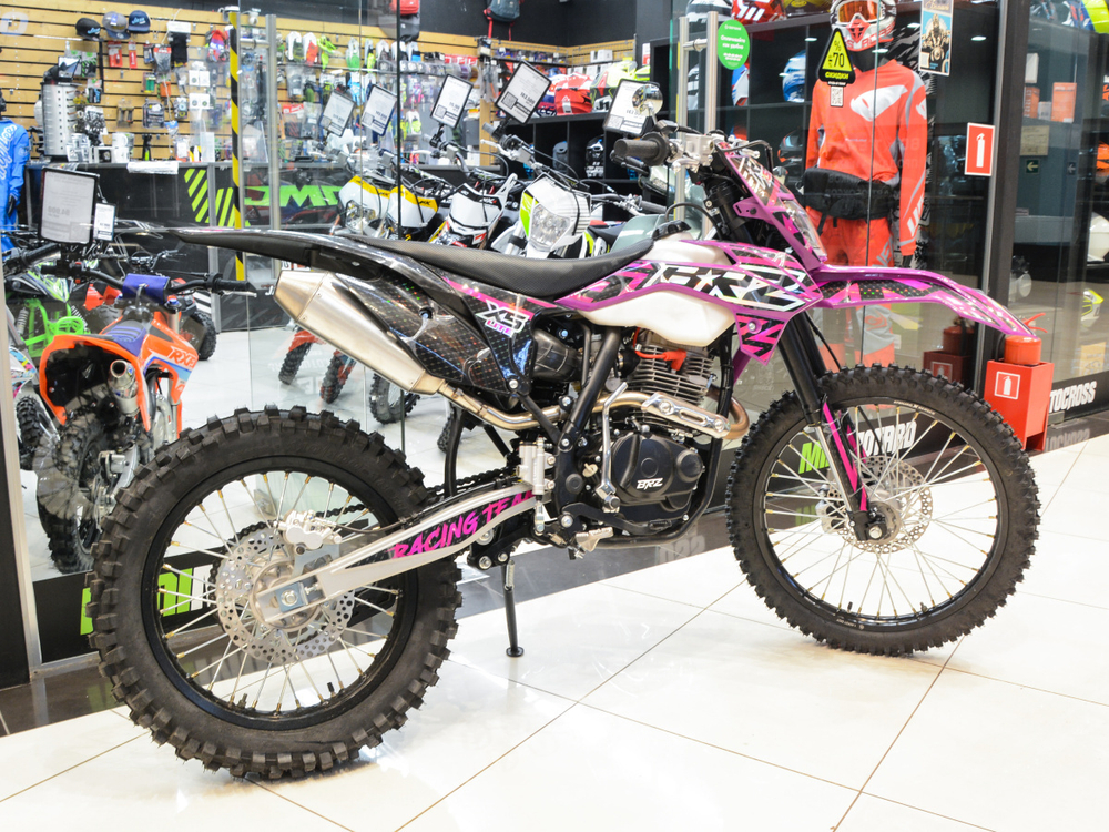 Мотоцикл BRZ X5 LITE 165FMM 250cc PURPLE/BLACK 21/18