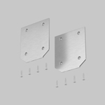 Заглушка торцевая к профилю, 2шт Maytoni  Exility 23мм TRA034MPEC-21S(N)