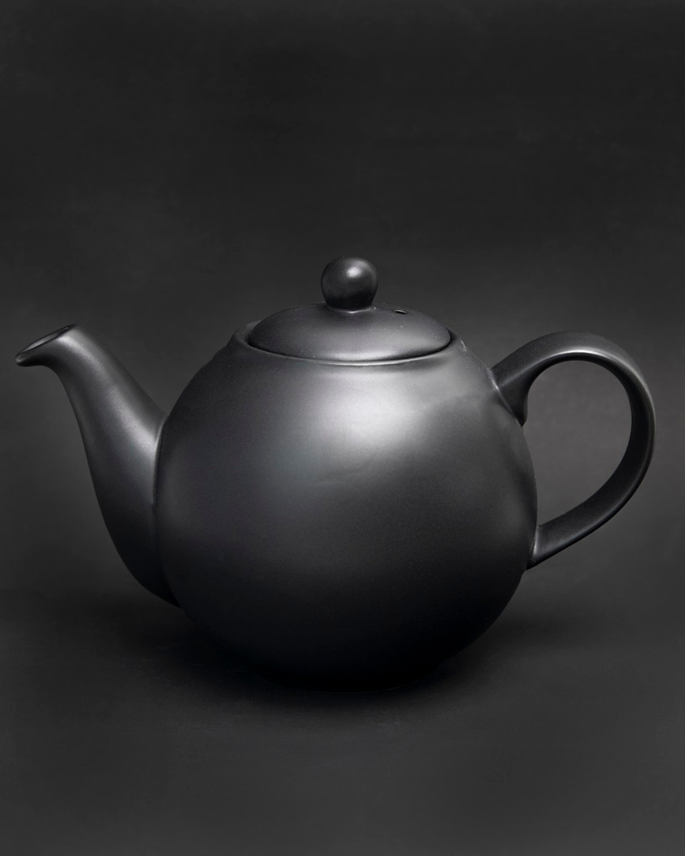 Kitchen Craft Чайник Globe 900 мл матовый черный