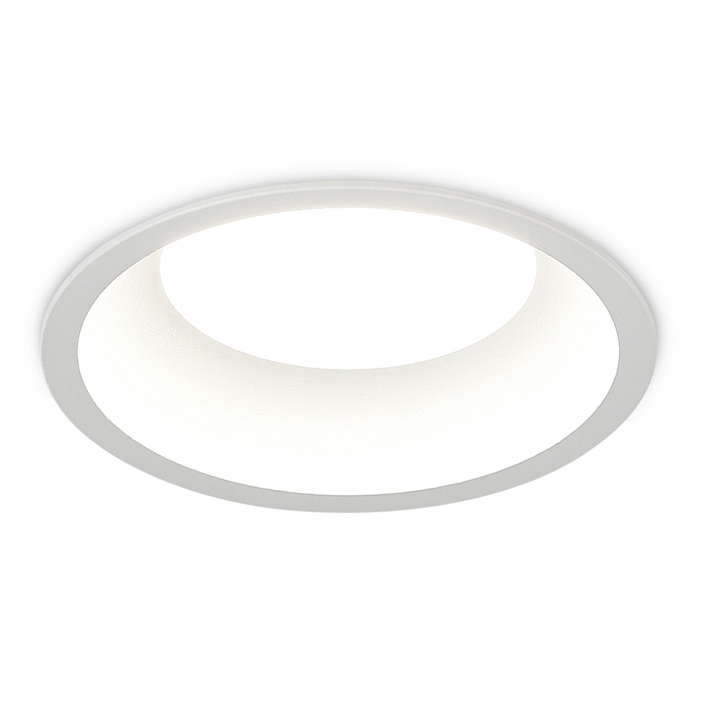 Светильник встраиваемый CRATER,  10W,  744Lm,  2700-3000-4000K,  D81, 5хH39мм,  IP44,  белый