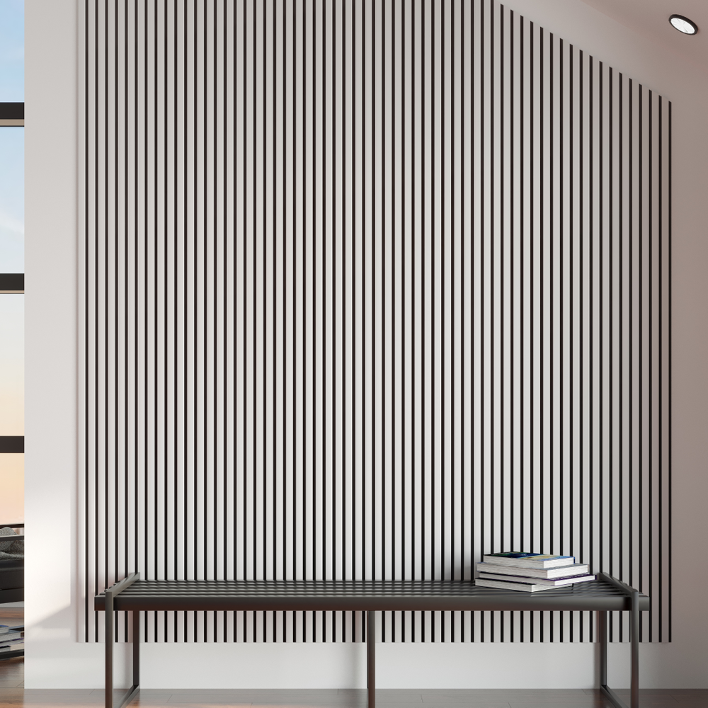 Панель Стеновая Акустическая Comfort (Комфорт), Стандарт, Белый, 2780х600х9 мм