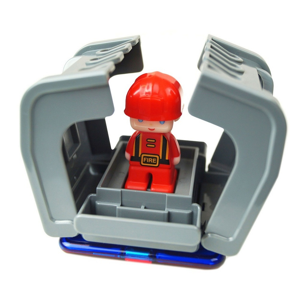 Магнитный конструктор MAGFORMERS Amazing Police & Rescue Set