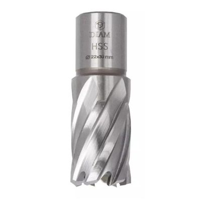 Сверло корончатое DIAM HSS 22x30 Extra Line по металлу   320290
