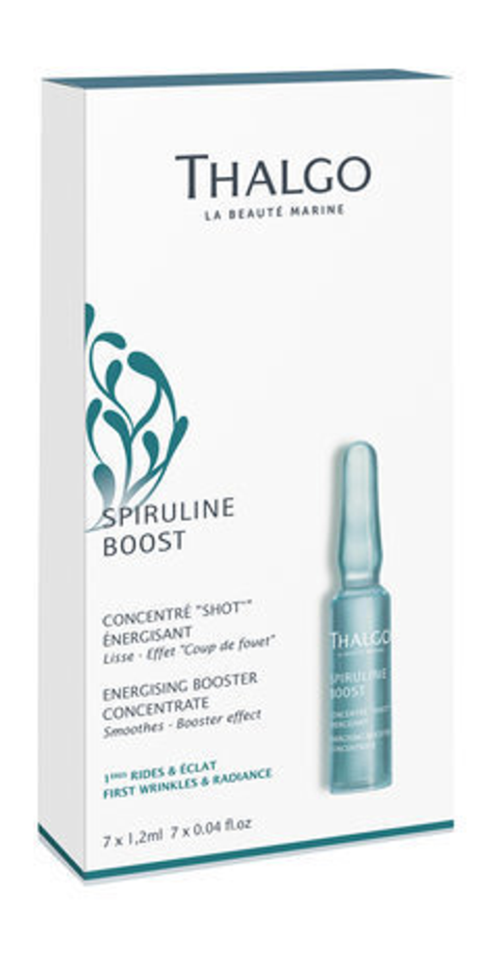 Thalgo Интенсивный Энергизирующий Концентрат Energising Booster Concentrate SPIRULINE BOOST 7x1,2 мл