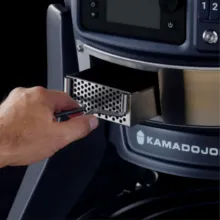 Керамический гриль Big Joe Konnected Joe, 61 см (красный), с ножками и столиками