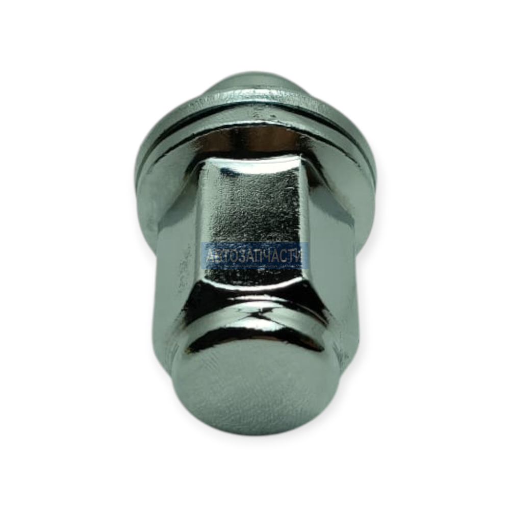 Гайка колесная с шайбой, M12 x 1,5, L=47, ключ 21, Хром