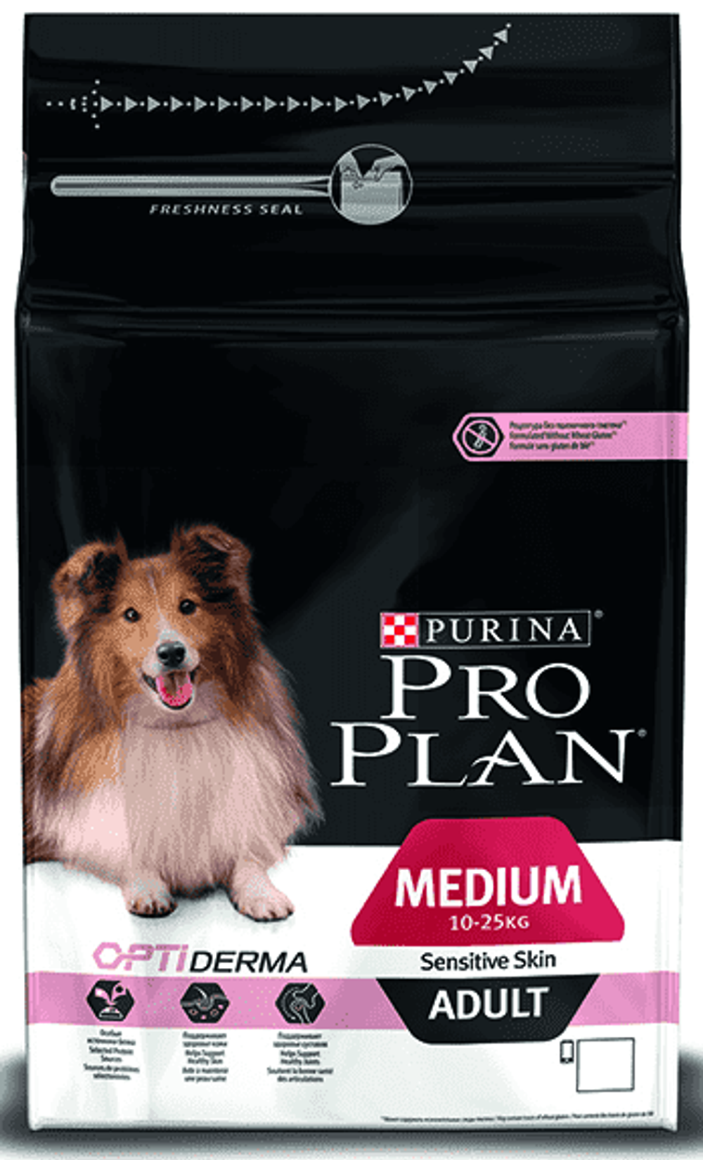 Проплан д/с  сред.пород, чув.кожа 1.5кгЛосось