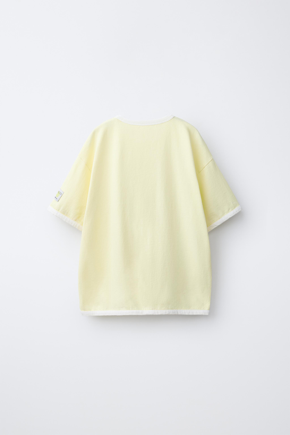 ZARA ФУТБОЛКА CLARA CEBRIAN ©, ЖЕЛТЫЙ