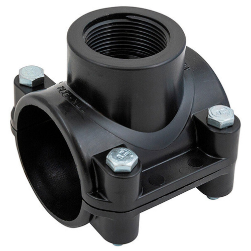 Седелка ПНД компрессионная ВР 63*1 1/4" внутренняя резьба (ТПК-АКВА)