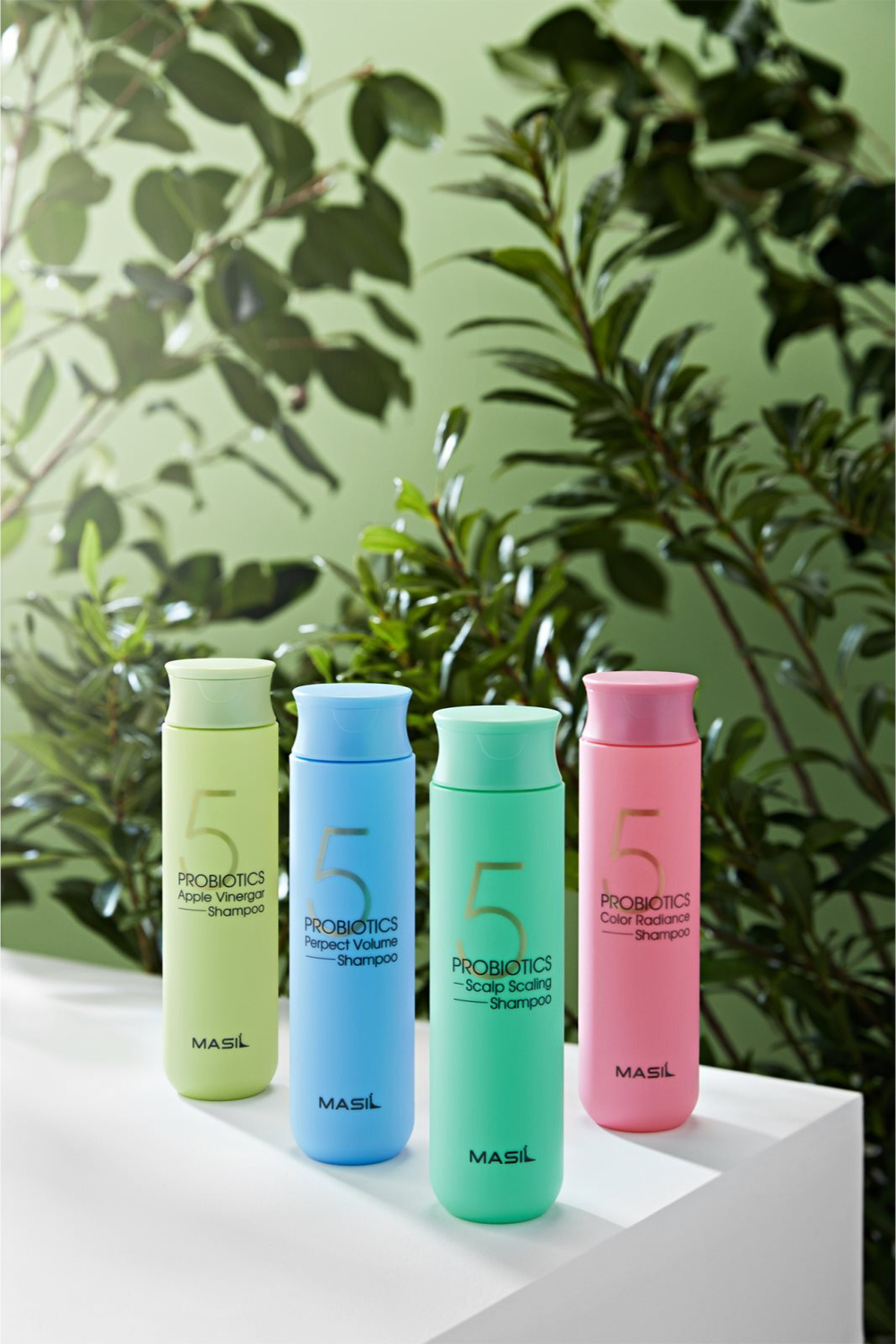 MASIL 5 Probiotics Color Radiance - Шампунь для защиты цвета с высокой степенью защиты от ультрафиолета /   300  ml  / GTIN 8809744060392