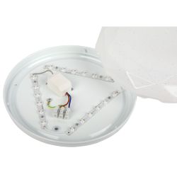 Светильник потолочный светодиодный ЭРА Классик без ДУ SPB-6 WH 24W-4K Slim Sparkle | Светильники SPB-6 без ДУ