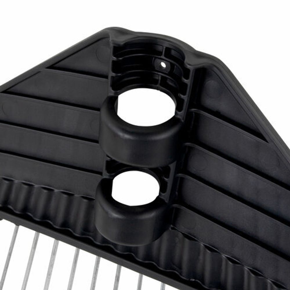 Грабли веерные проволочные, ширина 38 см, БЕЗ ЧЕРЕНКА, тулейка/черенок 25 мм, ГРАНДМАСТЕР, 700349