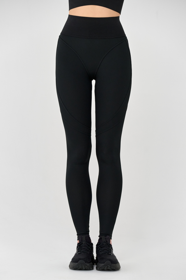 Леггинсы завышенные с поддержкой 10 см