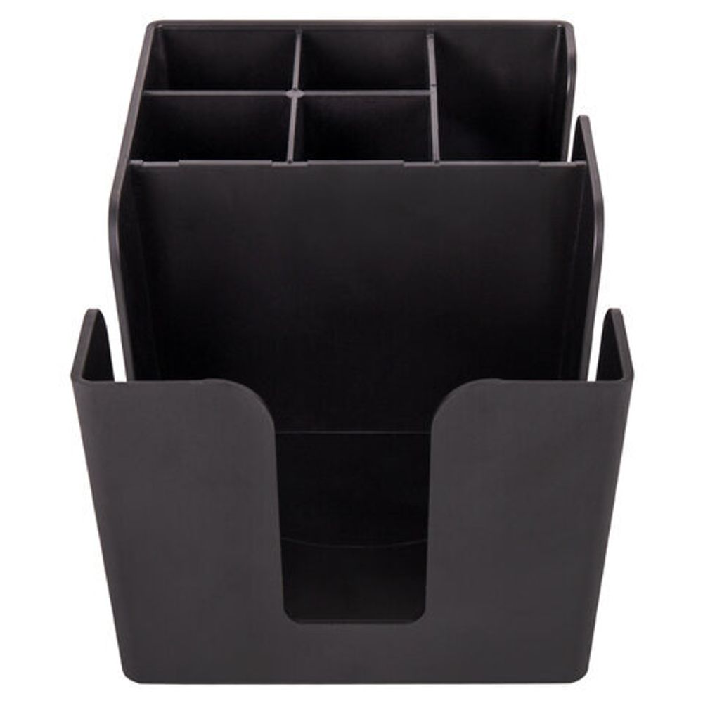 Подставка органайзер барный (шесть отделений) для салфеток, сахара, размешивателей, зубочисток, трубочек, ложечек, LAIMA, 608100