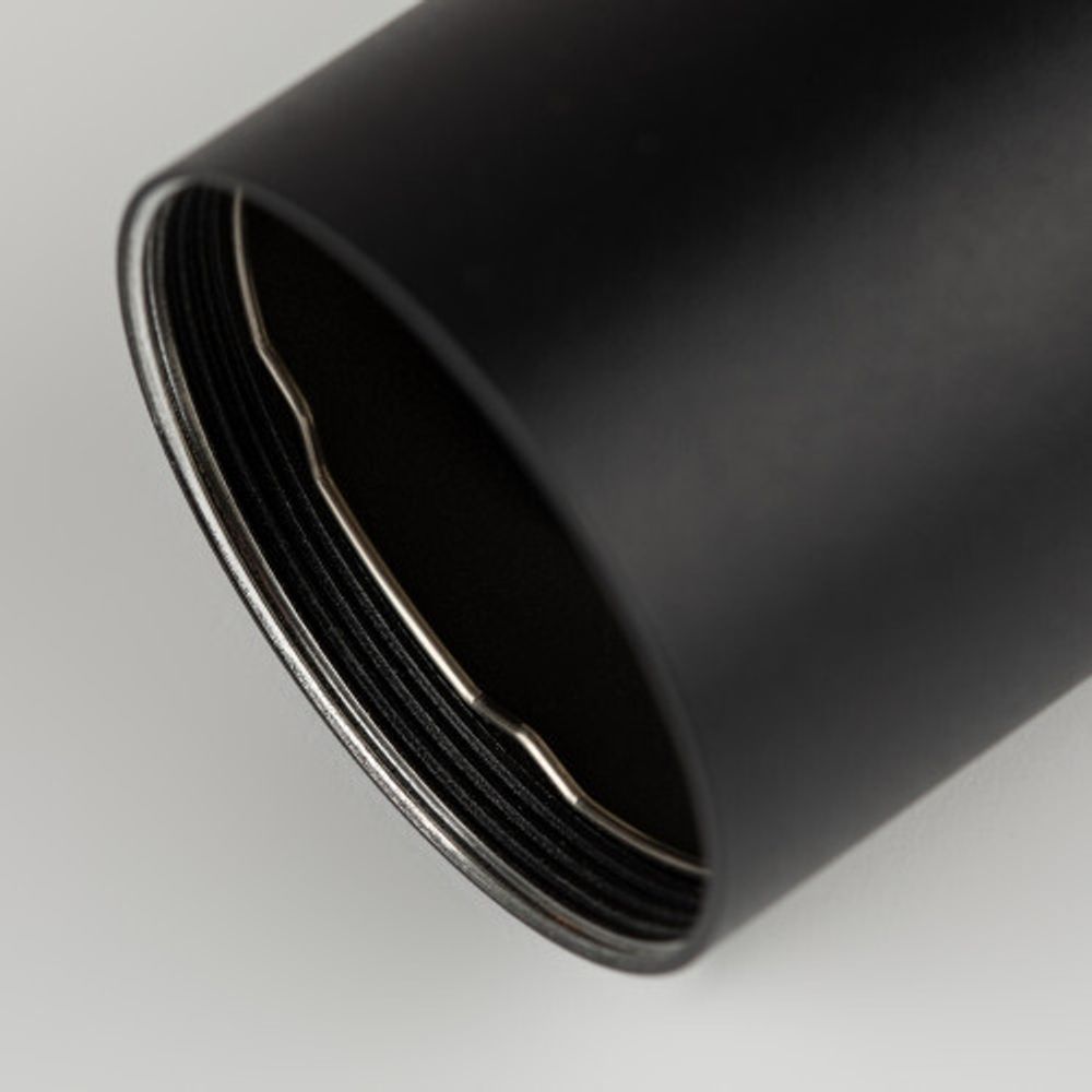 Светильник подвесной (подвес) ЭРА PL 17 BK MR16/GU10, черный, потолочный, цилиндр