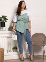 Блуза Альциона (фисташка) Б15255-13М LT Collection