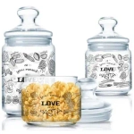 Набор банок для продуктов ЛАВ ПАСТА 3шт (0.5л, 0.75л, 1л)