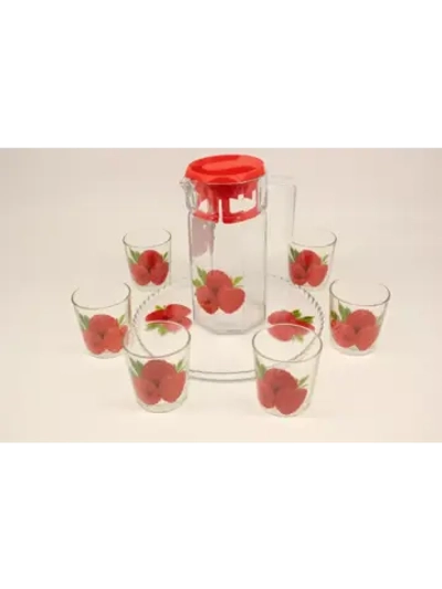 Подарочный набор Кувшин 1.5л+6стаканов+поднос