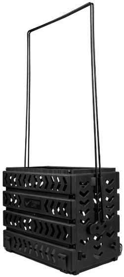 Корзина для мячей TL80 Black (на 80 мячей, с колесами), арт. TL80BLACK