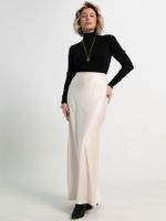 Юбка атласная Эвелин (сливочная) Ю15382-25М LT Collection