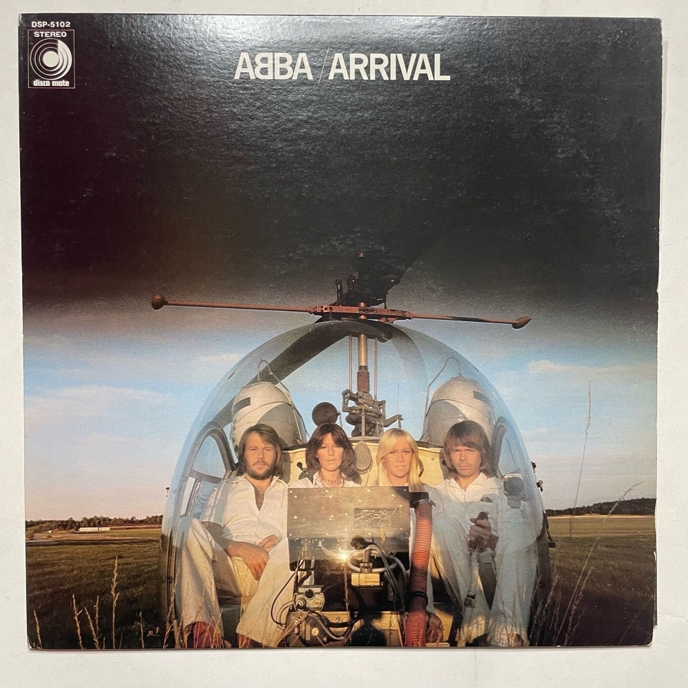 Винтажная виниловая пластинка LP ABBA АББА Arrival (Japan 1978) (No Obi) Knowing Me, Knowing You