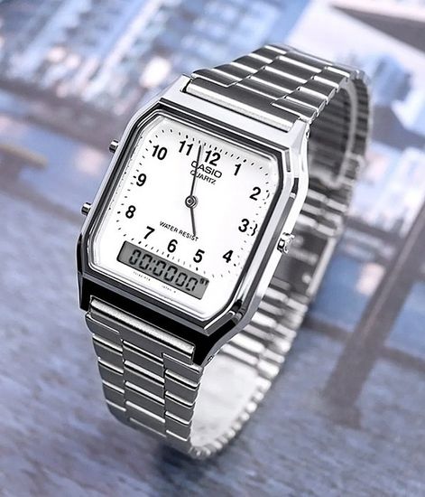 Электронные наручные часы Casio AQ 230A-7BHDF