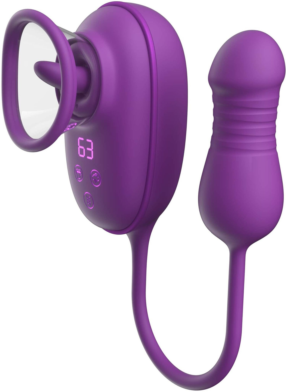 Фиолетовый женский стимулятор Nebula Orbit (Цвет: фиолетовый)
