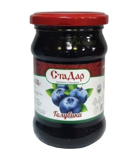 Варенье "СтаДар" Голубика 350г. Слуцк